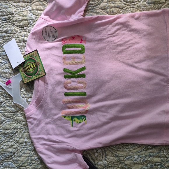 Disney Girls Minnie Mouse Dress, Wicked Pink T-Shirt And Long Sleeve Spice Girls - Picture 6 of 8